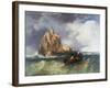 Mont St Michel, 1868-James Webb-Framed Giclee Print