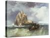 Mont St. Michel, 1868-James Webb-Stretched Canvas