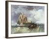 Mont St. Michel, 1868-James Webb-Framed Giclee Print