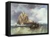 Mont St. Michel, 1868-James Webb-Framed Stretched Canvas