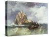 Mont St. Michel, 1868-James Webb-Stretched Canvas