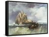 Mont St. Michel, 1868-James Webb-Framed Stretched Canvas