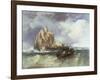 Mont St. Michel, 1868-James Webb-Framed Giclee Print