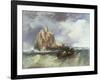 Mont St. Michel, 1868-James Webb-Framed Giclee Print