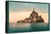 Mont St. Michel at High Tide-null-Stretched Canvas