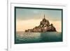 Mont St. Michel at High Tide-null-Framed Art Print