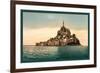 Mont St. Michel at High Tide-null-Framed Art Print