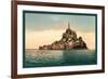 Mont St. Michel at High Tide-null-Framed Art Print