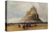 'Mont St. Michel', c1861-William Callow-Stretched Canvas