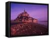 Mont St. Michel Fortress, Normandy, France-Bill Bachmann-Framed Stretched Canvas