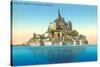 Mont St. Michel, France-null-Stretched Canvas