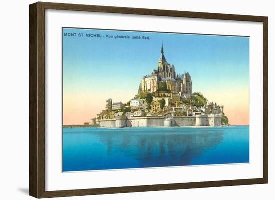 Mont St. Michel, France-null-Framed Art Print