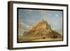 Mont St. Michel from the Sands, 1848-David Roberts-Framed Giclee Print