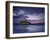 Mont St. Michel, Illuminated at Dusk, La Manche Region, Basse-Normandie, France-Rainford Roy-Framed Photographic Print