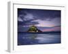 Mont St. Michel, Illuminated at Dusk, La Manche Region, Basse-Normandie, France-Rainford Roy-Framed Photographic Print