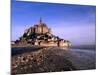 Mont St. Michel Island Fortress, Normandy, France-Bill Bachmann-Mounted Photographic Print