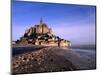 Mont St. Michel Island Fortress, Normandy, France-Bill Bachmann-Mounted Photographic Print
