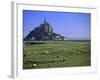 Mont St Michel, Manche, Normandy, France-Walter Bibikow-Framed Photographic Print