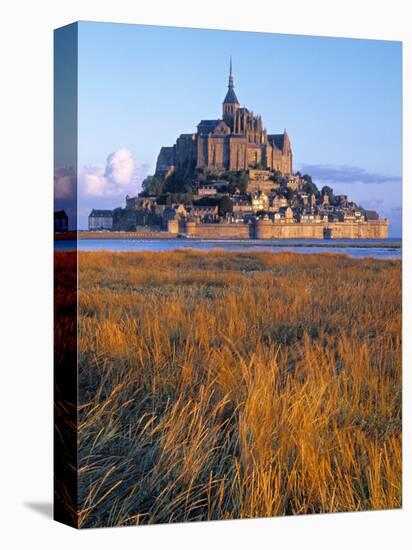 Mont St. Michel, Manche, Normandy, France-Doug Pearson-Stretched Canvas
