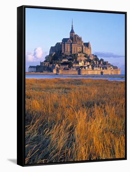 Mont St. Michel, Manche, Normandy, France-Doug Pearson-Framed Stretched Canvas