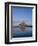 Mont St. Michel (Mont Saint-Michel) Reflected in Water, Manche, Normandy, France, Europe-Charles Bowman-Framed Photographic Print