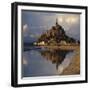 Mont-St-Michel, Normandy. Evening Shot with Reflection-Joe Cornish-Framed Photographic Print