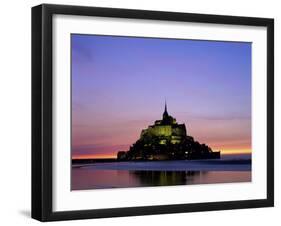 Mont St. Michel, Normandy, France-Steve Vidler-Framed Photographic Print