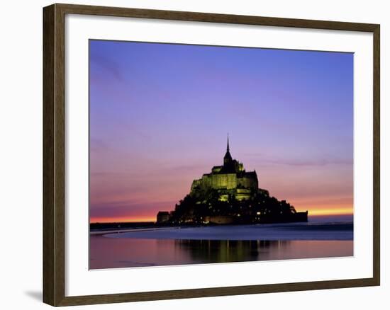 Mont St. Michel, Normandy, France-Steve Vidler-Framed Photographic Print