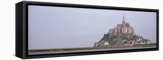 Mont St Michel Normandy France-null-Framed Stretched Canvas