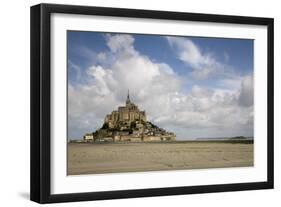 Mont St Michel, Normandy-David Churchill-Framed Photographic Print