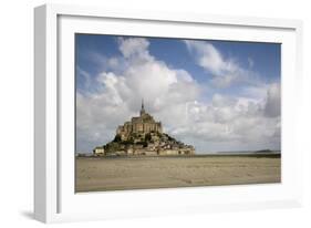 Mont St Michel, Normandy-David Churchill-Framed Photographic Print