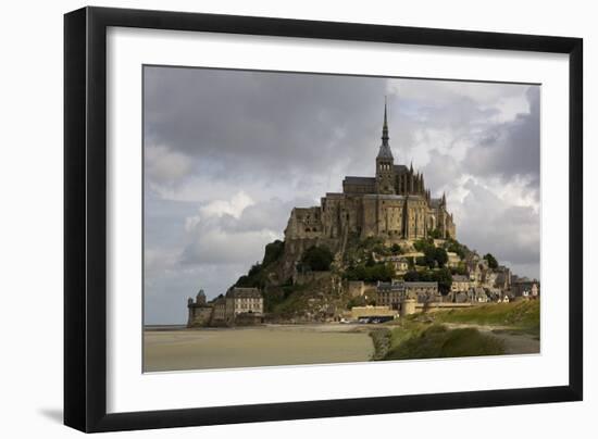 Mont St Michel, Normandy-David Churchill-Framed Photographic Print