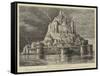 Mont St Michel, Normandy-Henry William Brewer-Framed Stretched Canvas