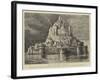 Mont St Michel, Normandy-Henry William Brewer-Framed Giclee Print