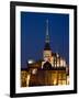 Mont St Michel Spire-Charles Bowman-Framed Photographic Print