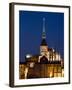 Mont St Michel Spire-Charles Bowman-Framed Photographic Print