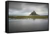 Mont-St-Michel, UNESCO World Heritage Site, Normandy, France, Europe-Francesco Vaninetti-Framed Stretched Canvas