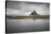 Mont-St-Michel, UNESCO World Heritage Site, Normandy, France, Europe-Francesco Vaninetti-Stretched Canvas