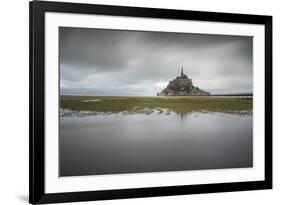 Mont-St-Michel, UNESCO World Heritage Site, Normandy, France, Europe-Francesco Vaninetti-Framed Photographic Print