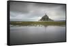 Mont-St-Michel, UNESCO World Heritage Site, Normandy, France, Europe-Francesco Vaninetti-Framed Stretched Canvas