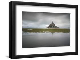 Mont-St-Michel, UNESCO World Heritage Site, Normandy, France, Europe-Francesco Vaninetti-Framed Photographic Print