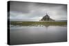 Mont-St-Michel, UNESCO World Heritage Site, Normandy, France, Europe-Francesco Vaninetti-Stretched Canvas