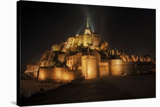 Mont St Michel-Sebastien Lory-Stretched Canvas