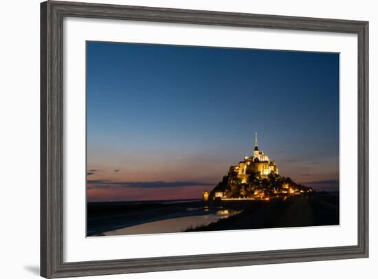 Mont St Michel-Charles Bowman-Framed Photographic Print