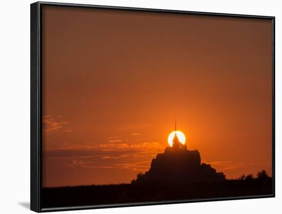 Mont St Michel-Charles Bowman-Framed Photographic Print