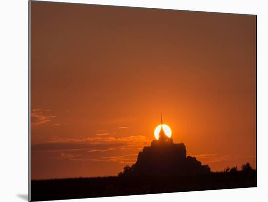 Mont St Michel-Charles Bowman-Mounted Photographic Print