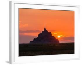 Mont St Michel-Charles Bowman-Framed Photographic Print