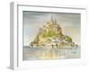 Mont St Michel-Marilyn Dunlap-Framed Art Print