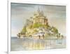 Mont St Michel-Marilyn Dunlap-Framed Art Print