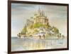 Mont St Michel-Marilyn Dunlap-Framed Art Print